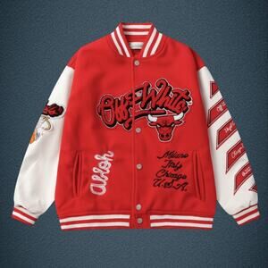Off-White Red Men's Jacket